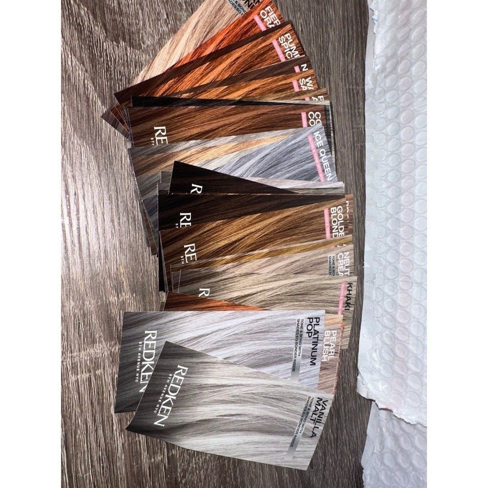 redken shades eq color formula cards hair